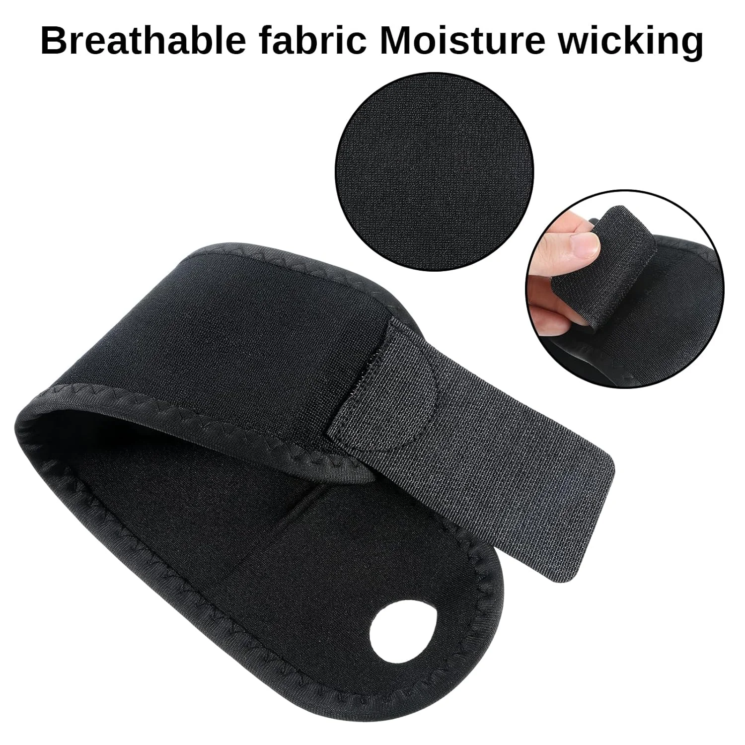 مچ بند ElevateTech، 4 عدد مچ بند برای تونل کارپال، بندهای فشاری، پشتیبانی از دست، پشتیبانی مچ قابل تنظیم، تسکین درد برای ورزش و تمرینات بدنسازی (مشکی)