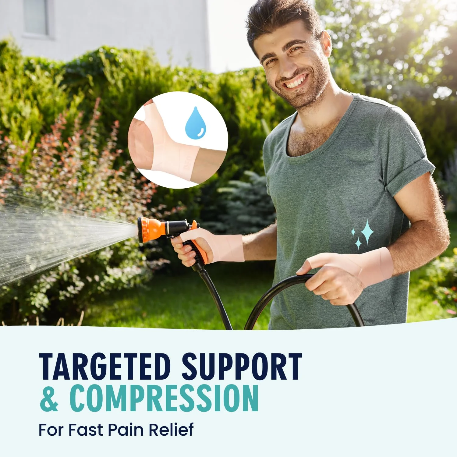 مچ بند و شست بند ضد آب دکتر فردریک اورجینال - 4 عدد - آتل انگشت شست - مچ بند برای تاندونیت، آرتروز، دکوروان - مناسب دست چپ یا راست - زنان و مردان - سایز متوسط مچ بند و شست بند ضد آب دکتر فردریک اورجینال - 4 عدد - آتل انگشت شست - مچ بند برای تاندونیت، آرتروز، دکوروان - مناسب دست چپ یا راست - زنان و مردان - سایز متوسط