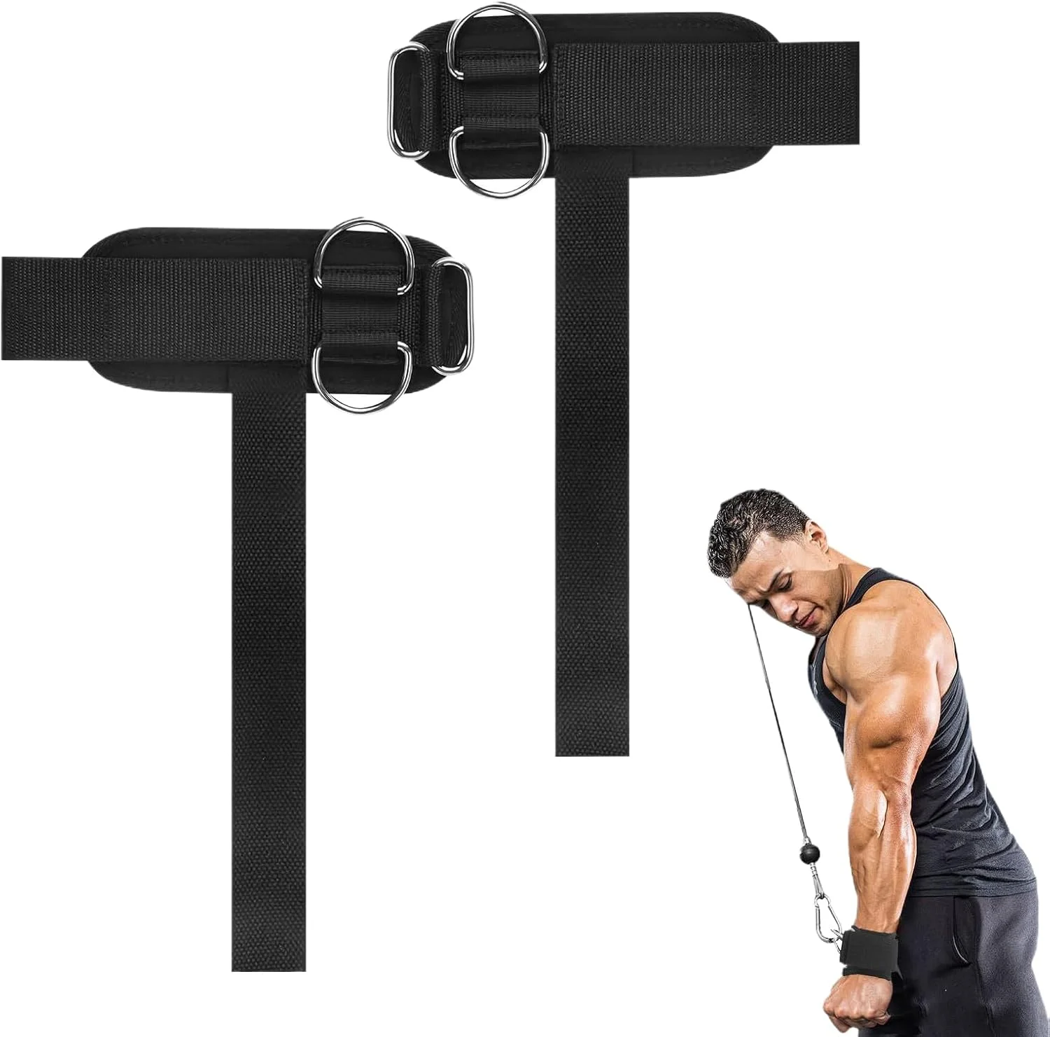 بند لیفتینگ - مچ بند برای وزنه برداری، تنفس پذیر، مقاوم، ضد لغزش، ارگونومیک و قابل تنظیم برای مردان و زنان، مناسب برای تمرینات قدرتی ورزشی در باشگاه