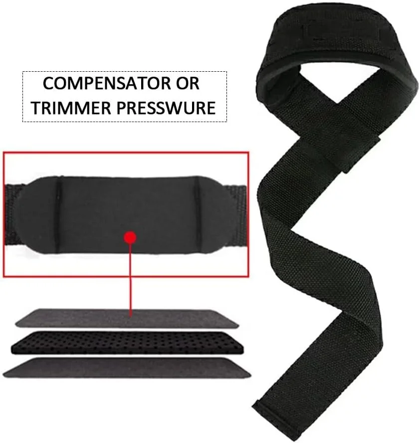 Gym Wrist Straps, Exercise Straps for Deadlifts and Powerlifting Exercises