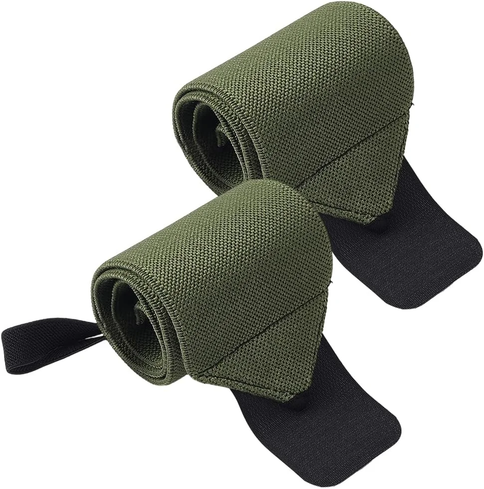 CREATCABIN Wrist Wraps for Weightlifting Wrist Wraps with Thumb Loop Strap Heavy Duty Powerlifting Compression Competition St