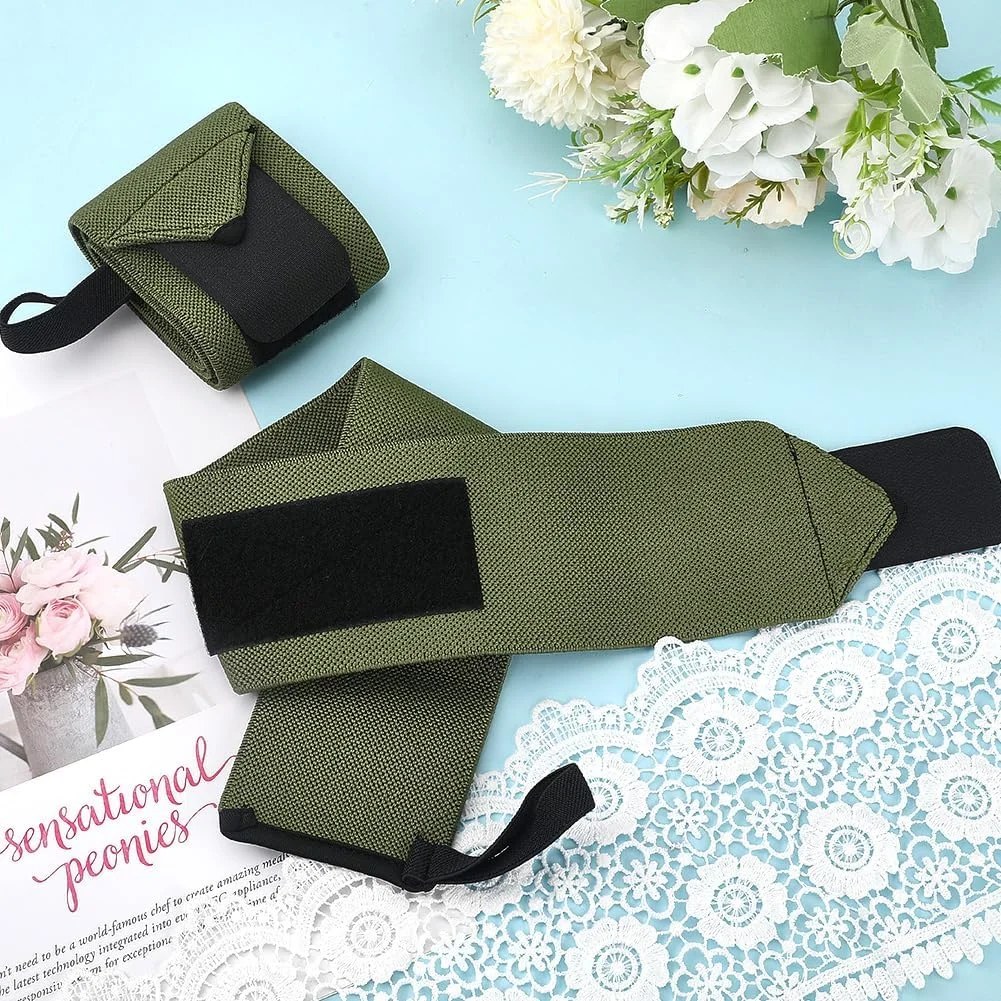 CREATCABIN Wrist Wraps for Weightlifting Wrist Wraps with Thumb Loop Strap Heavy Duty Powerlifting Compression Competition St CREATCABIN Wrist Wraps for Weightlifting Wrist Wraps with Thumb Loop Strap Heavy Duty Powerlifting Compression Competition St