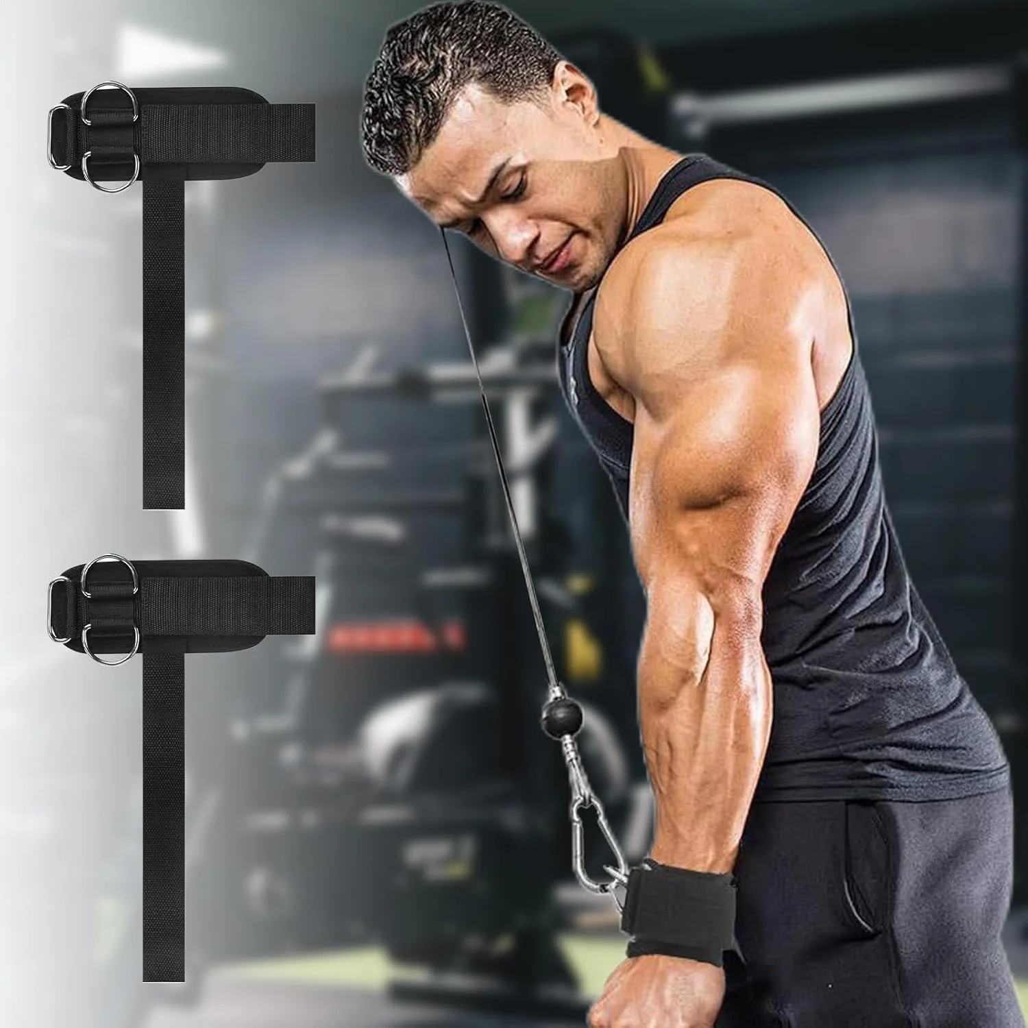 بند مچ دست - مچ بند برای وزنه برداری - مچ بند قابل تنظیم، راحت، تنفس پذیر و ضد لغزش برای مردان، مناسب برای تناسب اندام، مچ اندازی، ددلیفت و بوکس بند مچ دست - مچ بند برای وزنه برداری - مچ بند قابل تنظیم، راحت، تنفس پذیر و ضد لغزش برای مردان، مناسب برای تناسب اندام، مچ اندازی، ددلیفت و بوکس