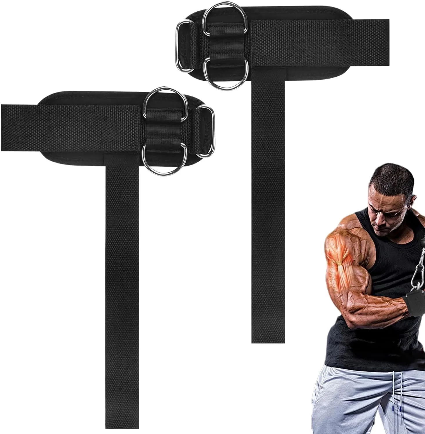 بند لیفت وزنه - مچ بند برای وزنه برداری - بند ارگونومیک قابل تنظیم و تنفس پذیر ضد لغزش و مقاوم برای بدنسازی، بارفیکس، مچ اندازی، تناسب اندام و پرس سینه