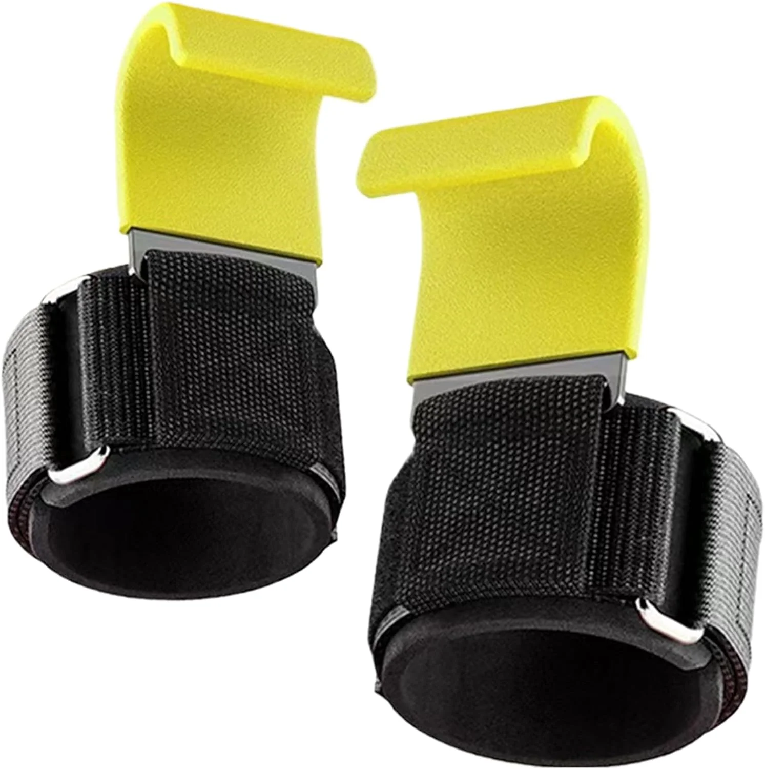 بند مچ وزنه‌برداری - قلاب لیفت ددلیفت - قلاب‌های بند مچ ضد لغزش برای باشگاه، تمرین، خانه، تناسب اندام، وزنه‌برداری