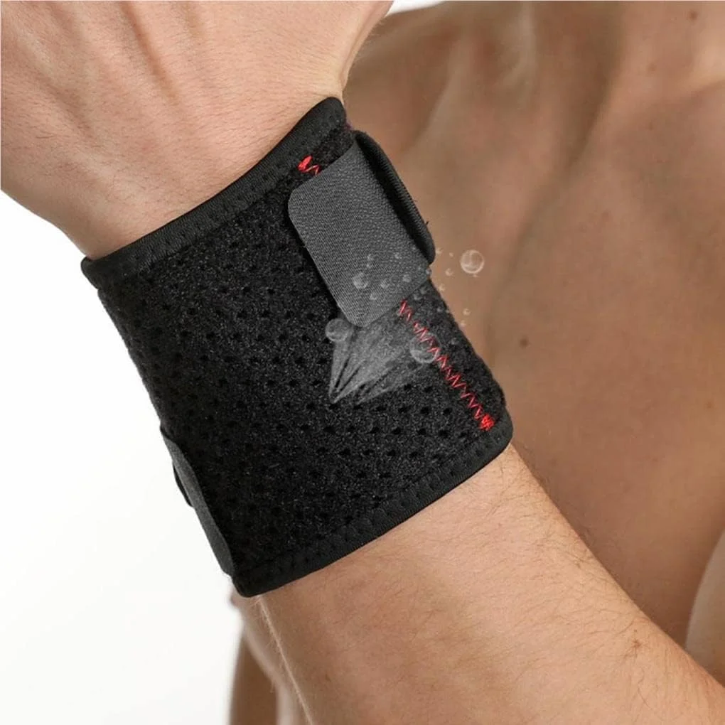 مچ بند ورزشی قابل حمل، آستین مچ بند تمرینی، محافظ مچ تنفسی برای تمرینات ورزشی در فضای باز