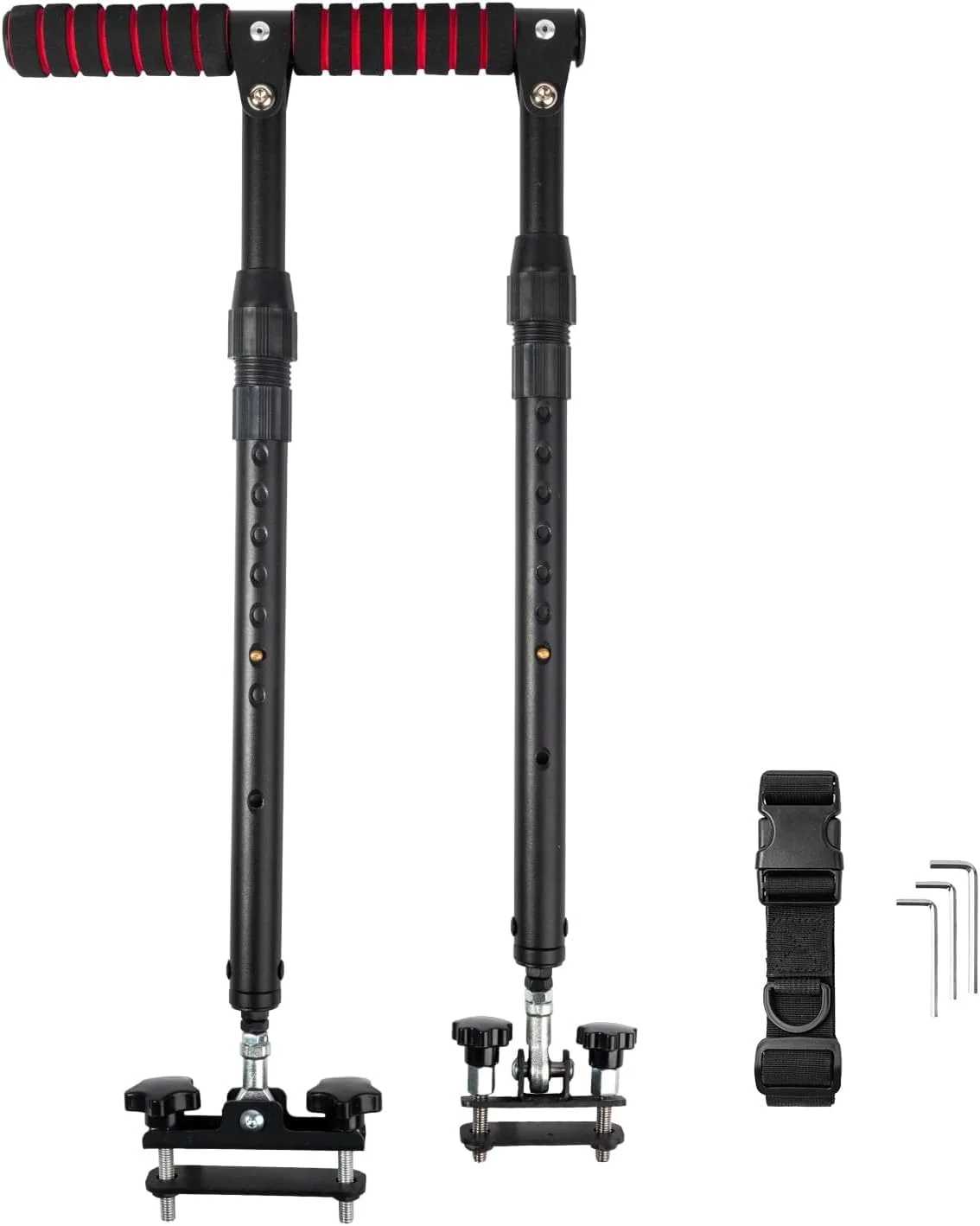 دستگاه کنترل دستی خودرو قابل حمل CQmuniu، کمک رانندگی با کنترل دستی برای رانندگان آسیب دیده، معلول و ناتوان، کنترل دستی برای رانندگان معلول (مشکی)