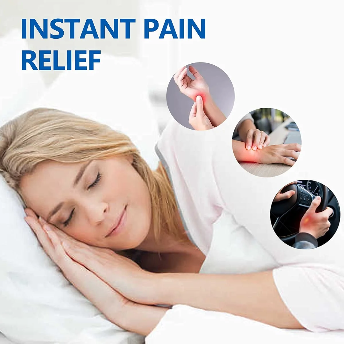 مچ بند DFDTYCA برای سندرم تونل کارپال، مچ بند خواب شبانه، ساپورت فشاری دست برای آسیب ها، رگ به رگ شدن، ورزش، آتل فلزی قابل جابجایی مچ دست برای مردان و زنان