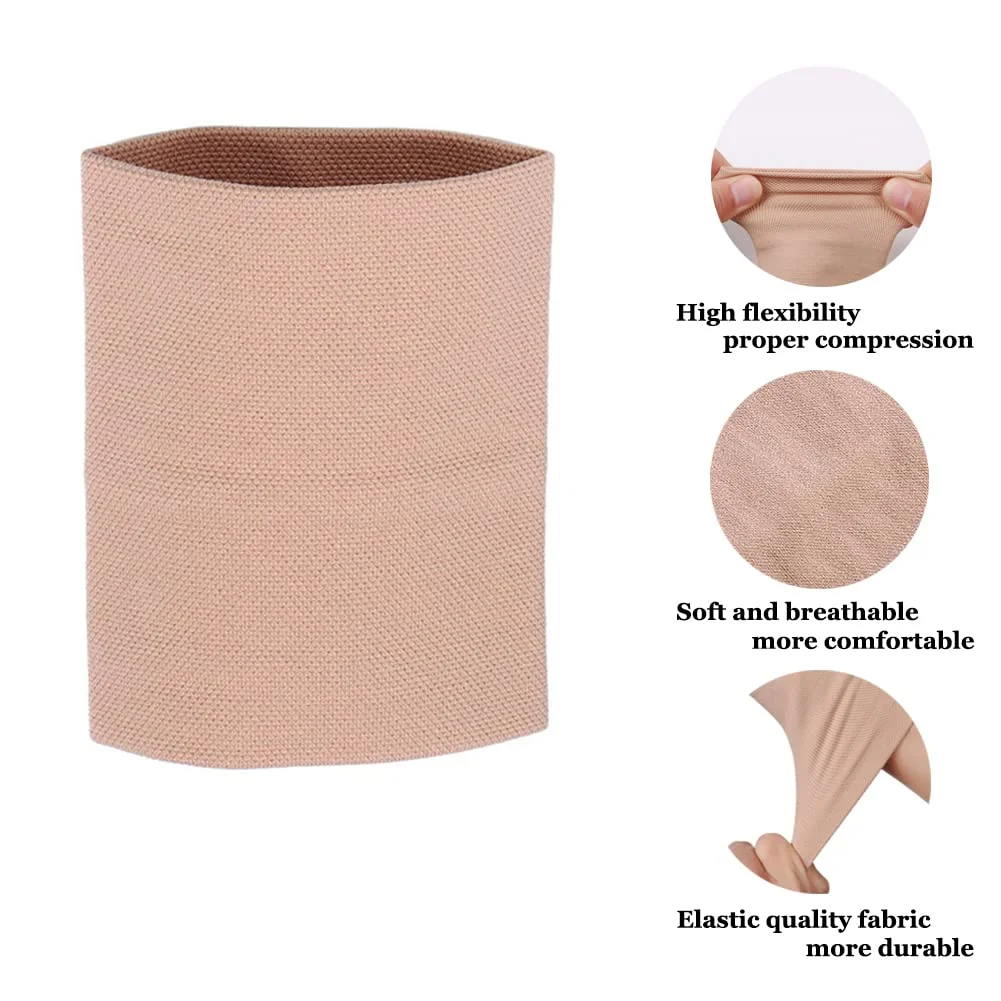 آستین فشاری مچ دست (4 عدد)، مچ بند نرم برای تاندونیت، آرتروز، تسکین درد رگ به رگ شدن، محافظ مچ الاستیک برای تناسب اندام، ورزش، وزنه برداری، تایپ