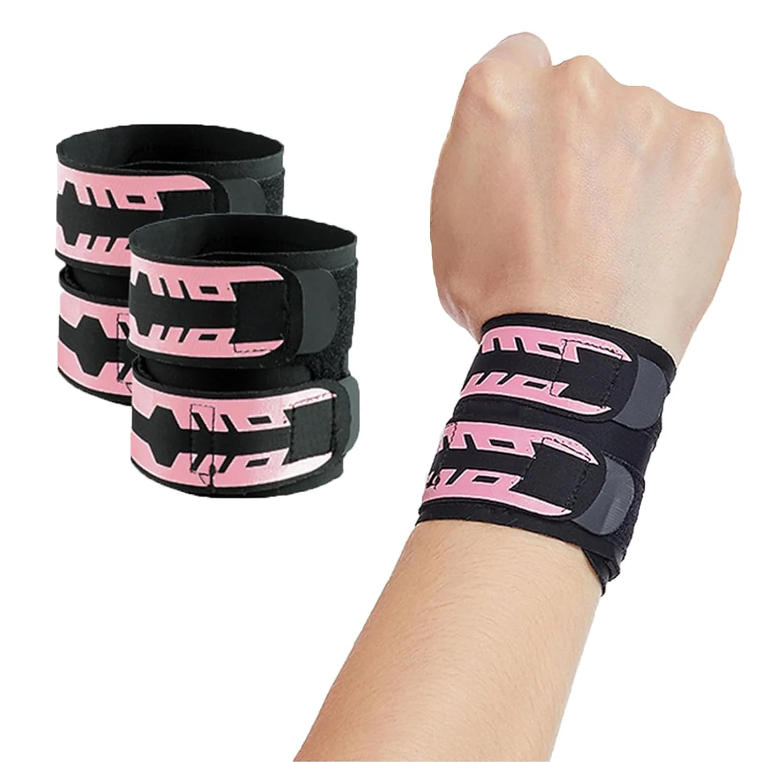 مچ بند، 2 عدد مچ بند برای تونل کارپال، آرتروز، تاندونیت و رگ به رگ شدن. ایده آل برای مردان و زنان. مناسب برای وزنه برداری، باشگاه، تمرین، تایپ و تسکین درد