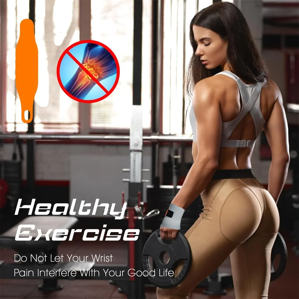 مچ بند فشاری قابل تنظیم آزون، جلوگیری از پیچ خوردگی مفاصل، مچ بند برای ورزش، تسکین درد تونل کارپال - پارچه الاستیک سبک و تنفسی برای ورزش