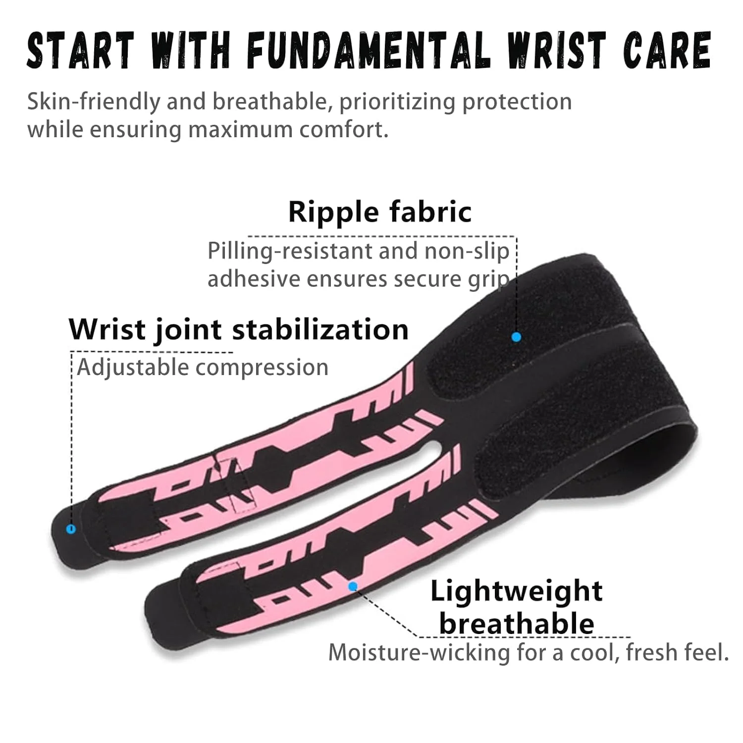 مچ بند، 2 عدد مچ بند برای تونل کارپال، آرتروز، تاندونیت و رگ به رگ شدن. ایده آل برای مردان و زنان. مناسب برای وزنه برداری، باشگاه، تمرین، تایپ و تسکین درد