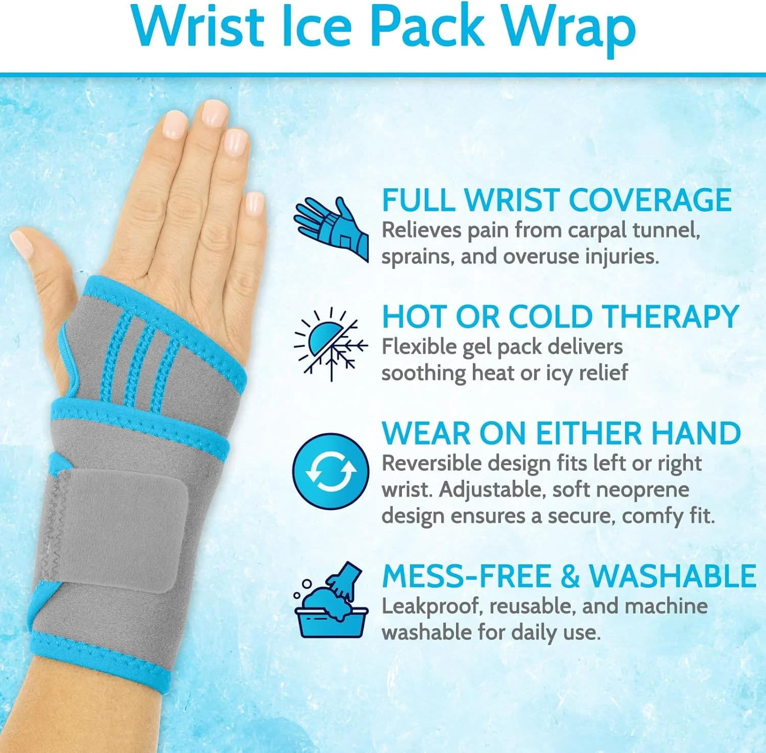 بسته‌ی یخ مچی Arctic Flex، سایز واحد، چند رنگ