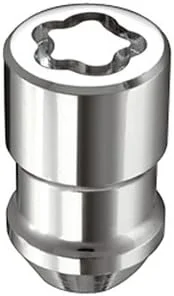 قفل چرخ مک گارد 24538 با نشیمنگاه مخروطی کرومی (سایز رزوه 1/2 اینچ - 20) - مجموعه 5 عددی قفل چرخ مک گارد 24538 با نشیمنگاه مخروطی کرومی (سایز رزوه 1/2 اینچ - 20) - مجموعه 5 عددی