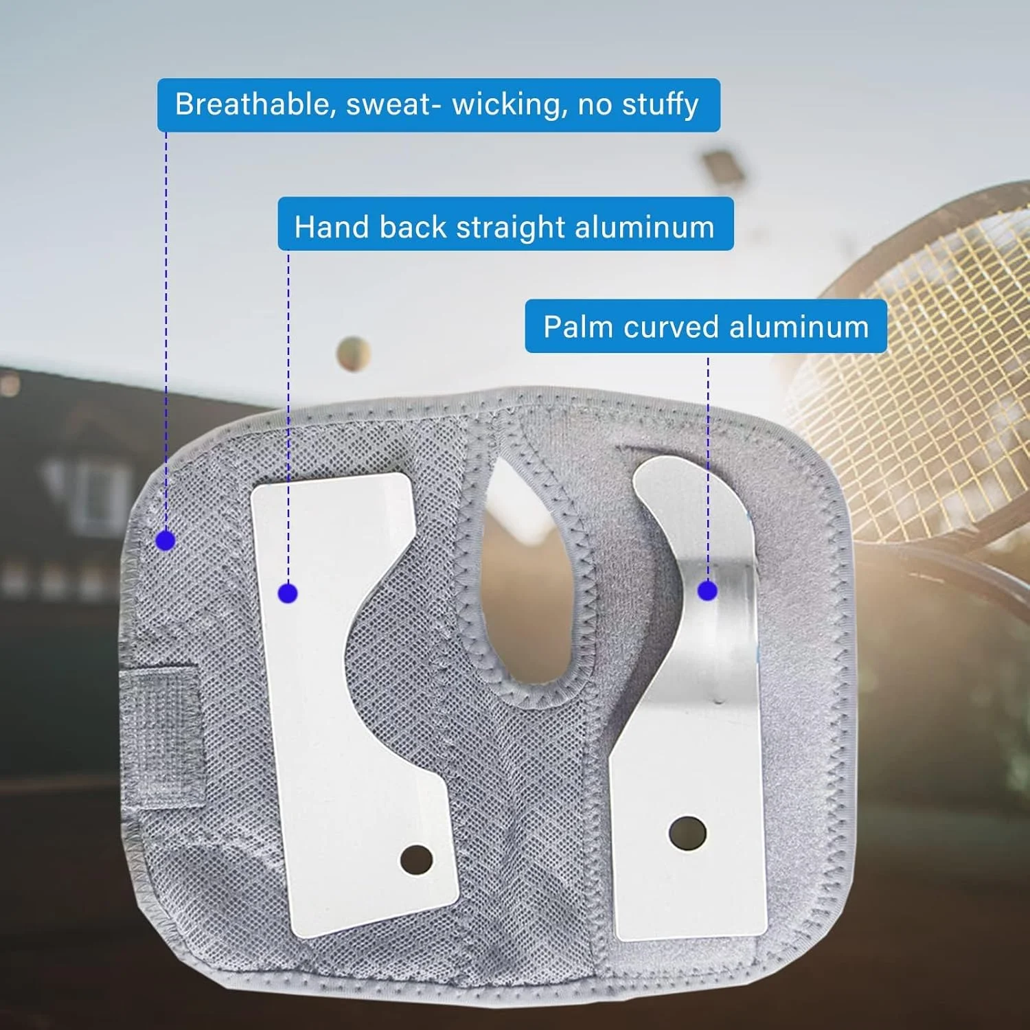 مچ بند قابل تنظیم تونل کارپال، مچ بند برای آرتروز و پشتیبانی از تاندونیت، مناسب دست راست