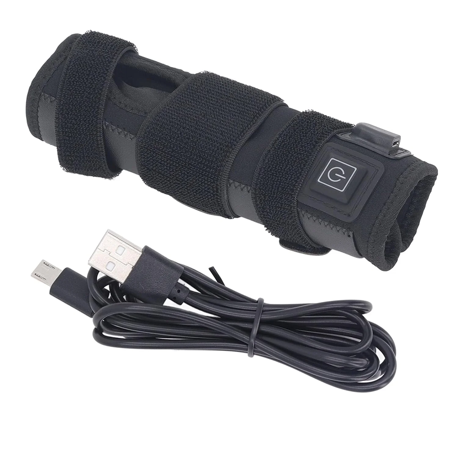 مچ بند گرمایشی قابل تنظیم با 3 حالت فشرده سازی گرم، پد گرم کننده جهانی برای توانبخشی و محافظت از تاندون