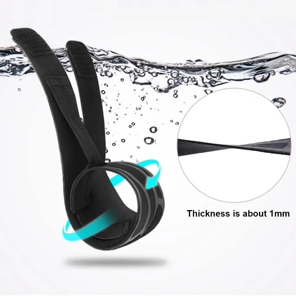 Wrist Brace for Carpal Tunnel, Adjustable Ultra Thin Compression Wrist Wraps Wrist Support for Tendonitis and Arthritis Wrist Strap Pain Relief for Men Women, Working Out, Weightlifting - Black