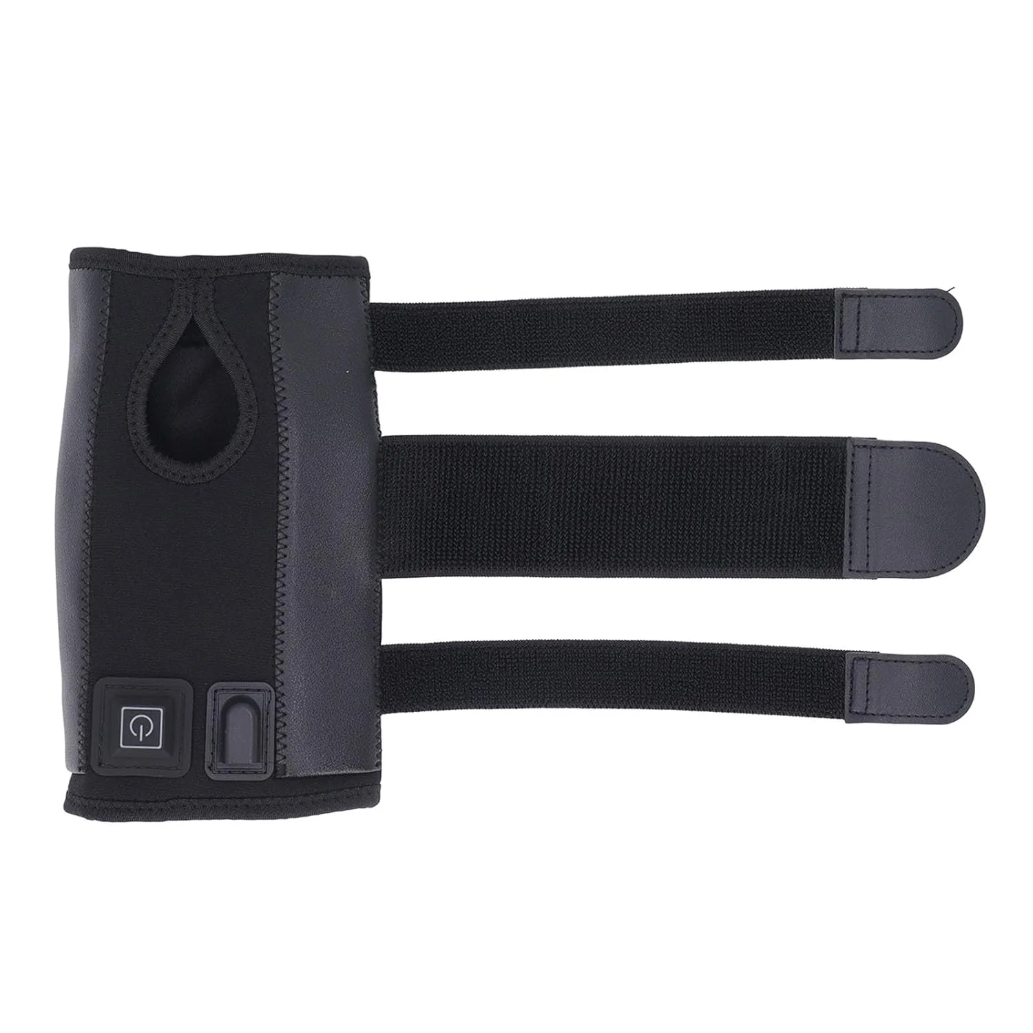 مچ بند گرمایشی قابل تنظیم با 3 حالت فشرده سازی گرم، پد گرم کننده جهانی برای توانبخشی و محافظت از تاندون