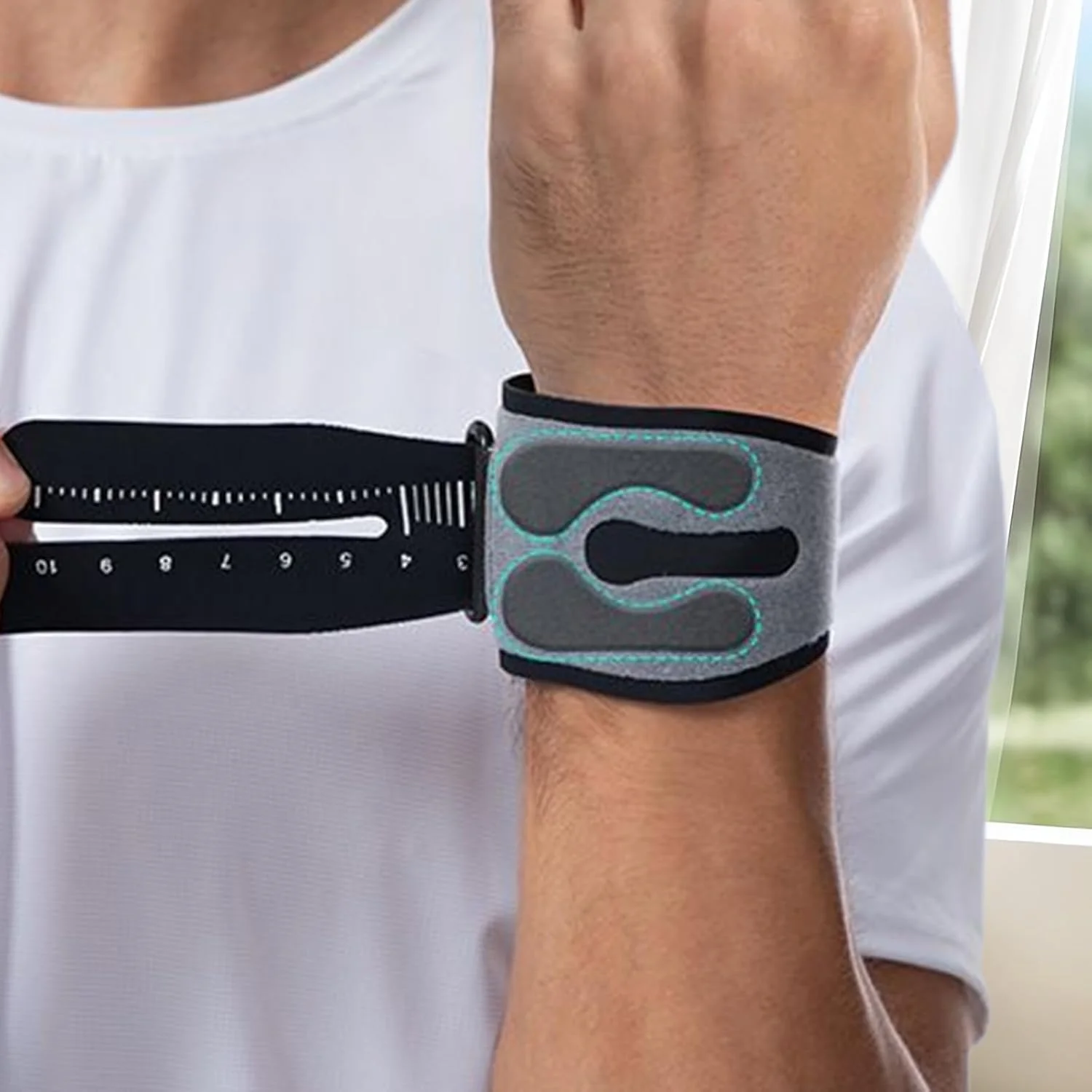 مچ بند تمرینی | بند های وزنه برداری با قابلیت تنظیم فشار، لوازم جانبی مچ بند ورزشی برای باشگاه، خانه، سفر، کار، اسکات، بدنسازی و پرس سینه