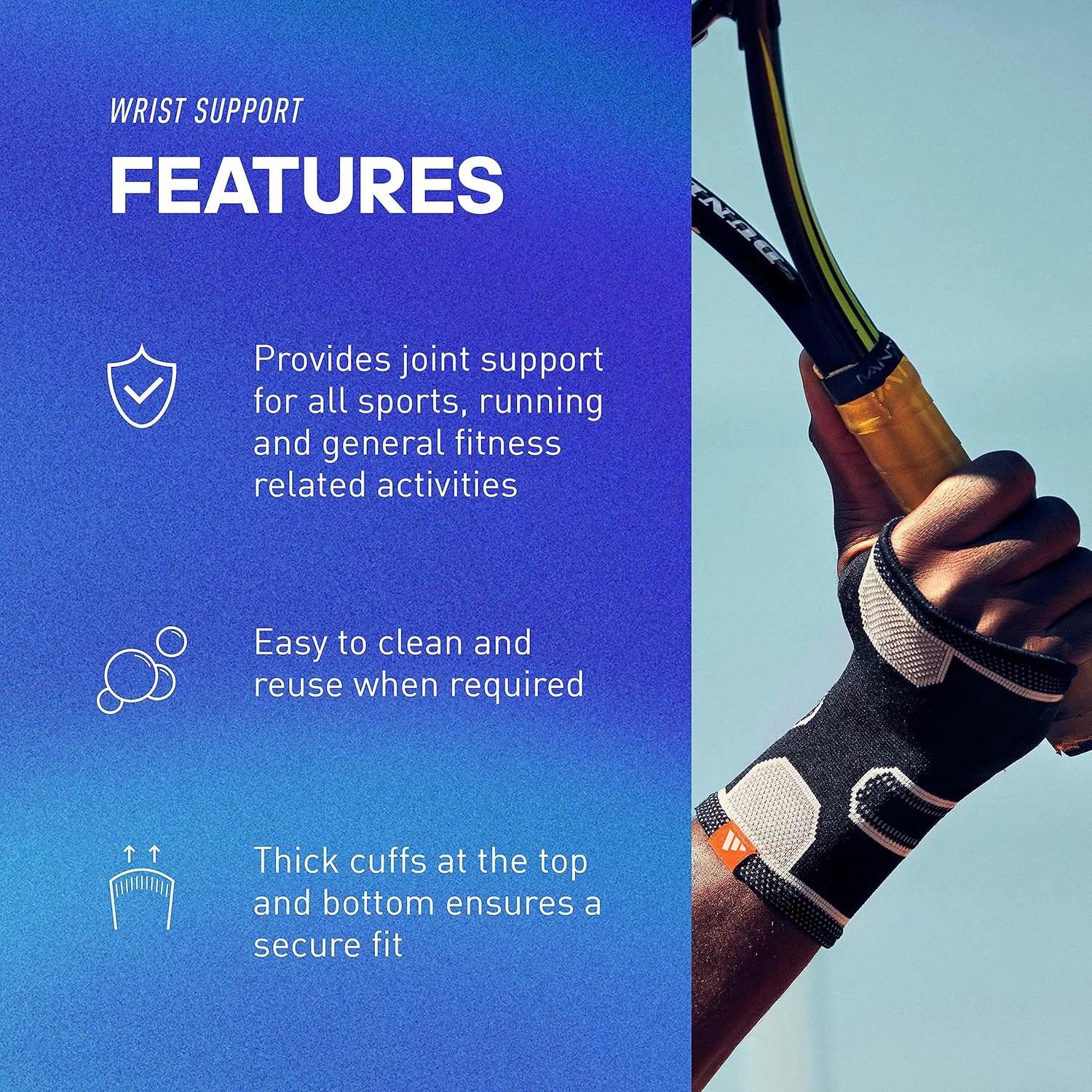 مچ بند ورزشی - سایز M