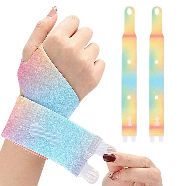 بسته 2 عددی مچ بند قابل تنظیم، برای سندرم تونل کارپال، تسکین درد مچ دست، آرتروز و پشتیبانی از تاندونیت، بندهای فشاری سبک وزن برای هر دو مچ دست چپ و راست