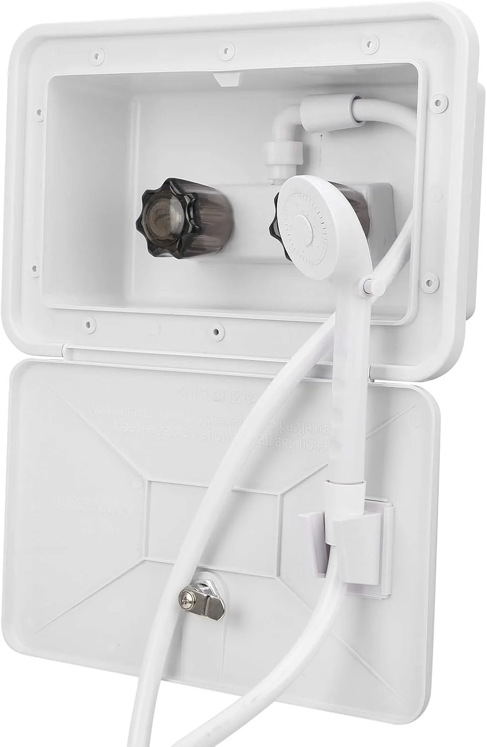 جعبه دوش RV Keenso، لوازم جانبی RV جعبه دوش بیرونی RV برای قایق و خانه متحرک