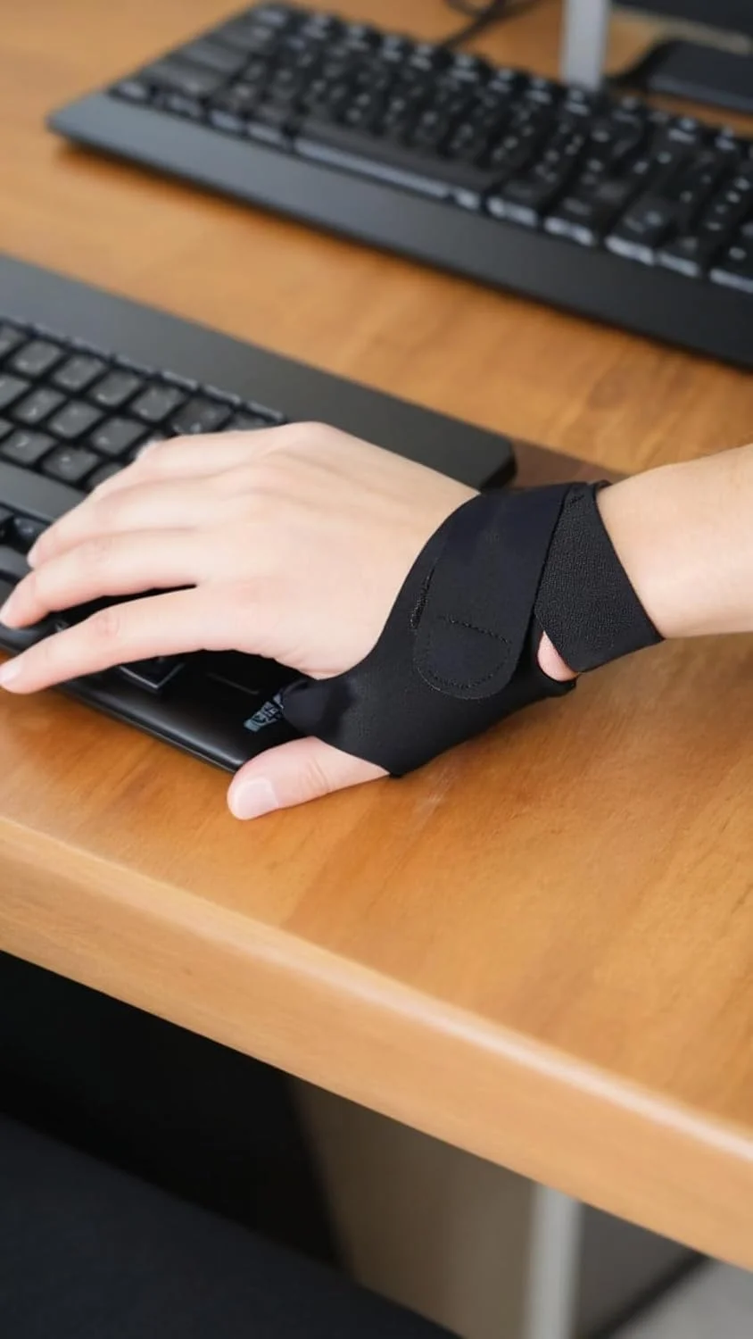 مچ بند فوق العاده نازک قابل تنظیم Sweet seven - پشتیبانی باریک ورزشی برای تونل کارپال برای مردان و زنان، سبک وزن، تنفسی، چپ+راست (مشکی) مچ بند فوق العاده نازک قابل تنظیم Sweet seven - پشتیبانی باریک ورزشی برای تونل کارپال برای مردان و زنان، سبک وزن، تنفسی، چپ+راست (مشکی)