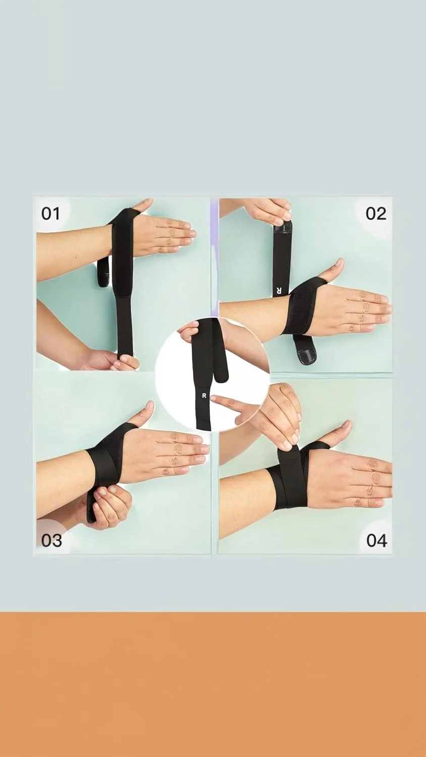 مچ بند فوق العاده نازک قابل تنظیم Sweet seven - پشتیبانی باریک ورزشی برای تونل کارپال برای مردان و زنان، سبک وزن، تنفسی، چپ+راست (مشکی) مچ بند فوق العاده نازک قابل تنظیم Sweet seven - پشتیبانی باریک ورزشی برای تونل کارپال برای مردان و زنان، سبک وزن، تنفسی، چپ+راست (مشکی)