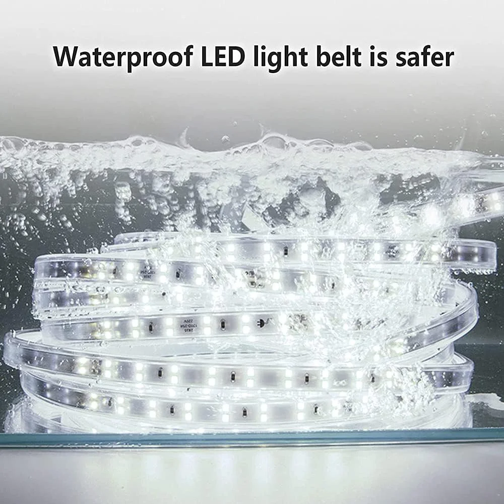 آینه حمام LED مدل ZZYYZZ با نور پس زمینه قطره‌ای شکل، آینه هوشمند مدرن حمام با کلید لمسی داخلی، آینه آرایش دیواری با نور سه رنگ، آویز، 70 * 90 سانتی متر