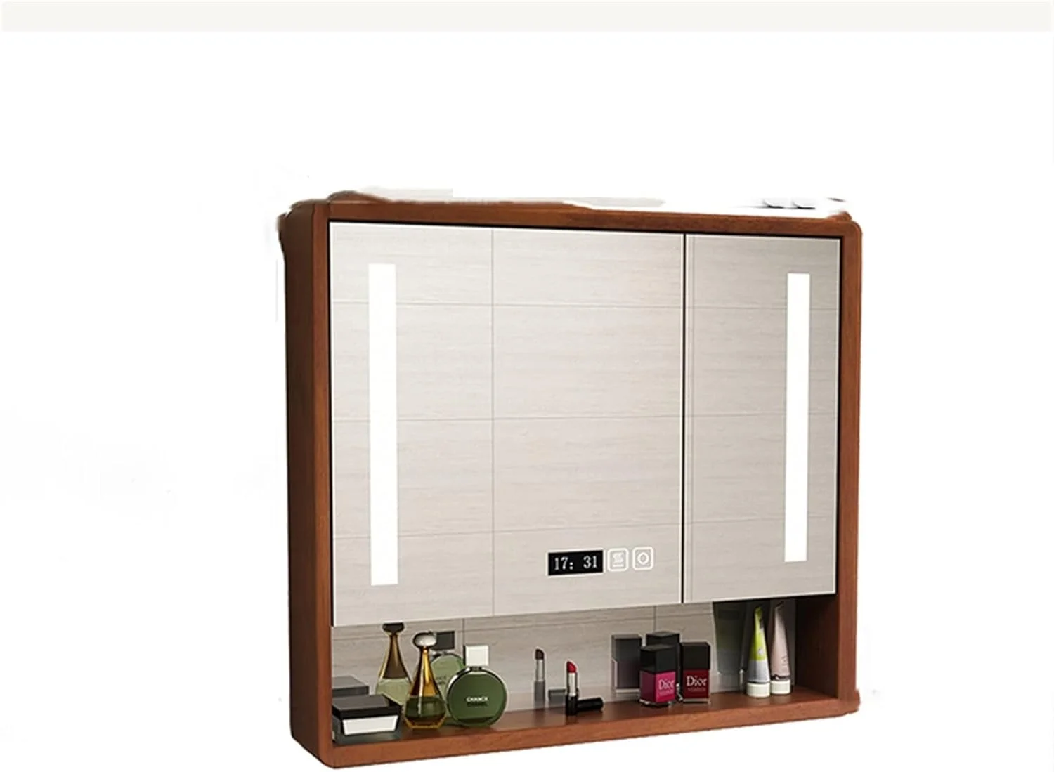 آینه حمام YYVVBBF آینه های چراغ دار حمام آینه آرایشی توالت آینه حمام مناسب آرایش کامل