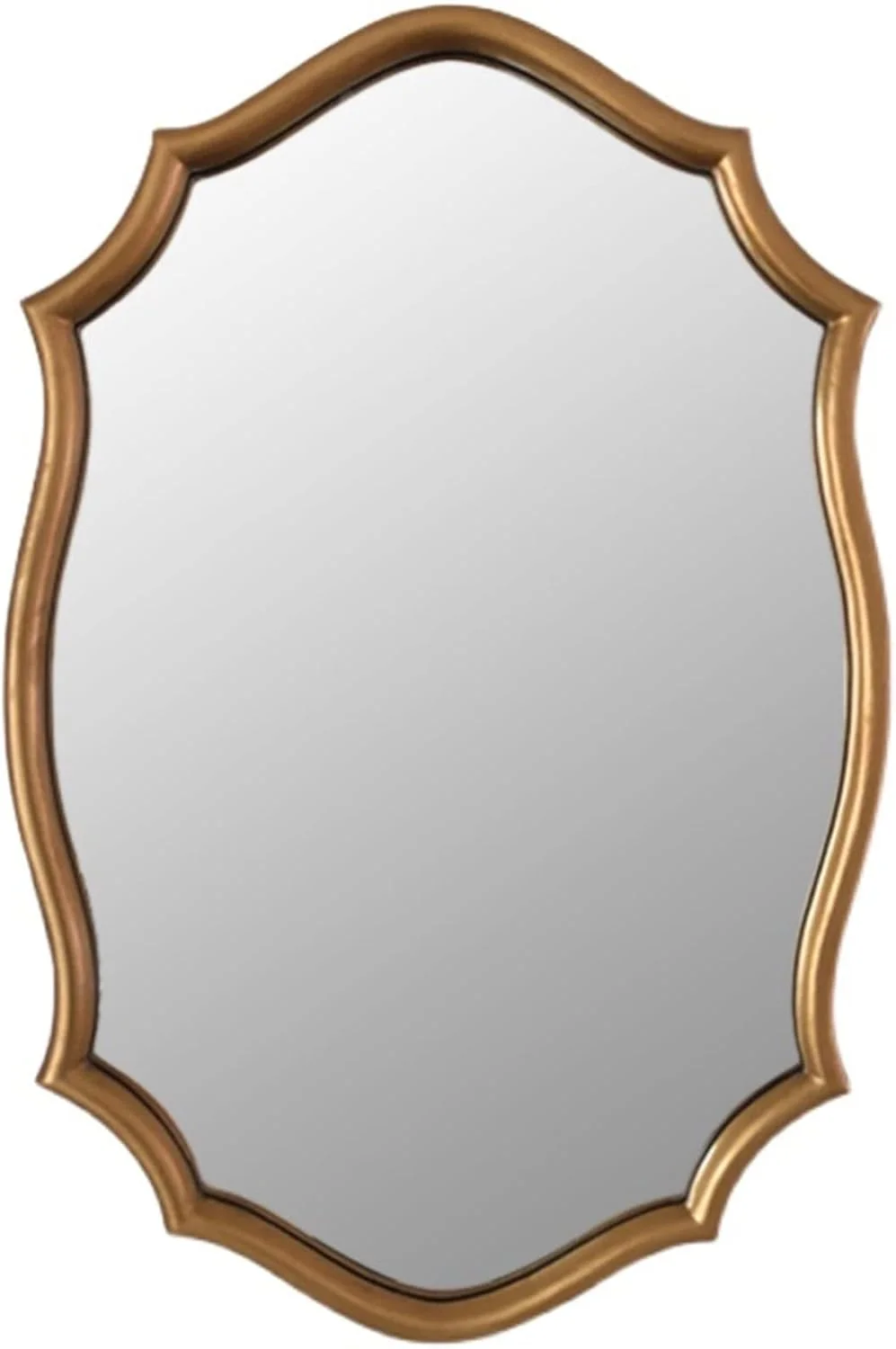 آینه حمام YYVVBBF آینه آرایش رومیزی بدون قاب آینه بیضی شکل حمام