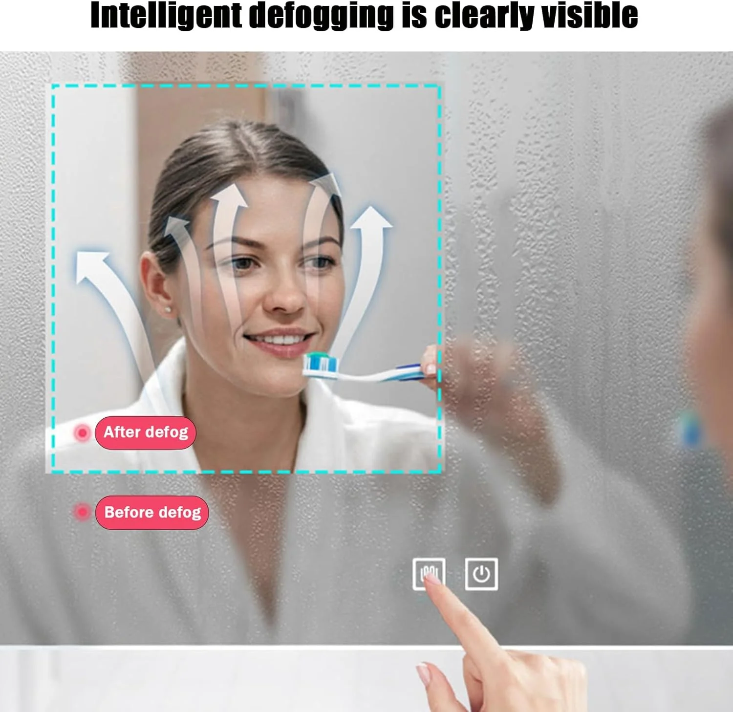 آینه حمام LED روشن YVYKFZD، آینه روشویی بدون قاب نیمه ماه، آینه دیواری ضد مه نیم دایره، آینه تزئینی با نور 3 رنگ، کلید لمسی (برش زیر سمت راست، 70 سانتی متر / 28 اینچ) آینه حمام LED روشن YVYKFZD، آینه روشویی بدون قاب نیمه ماه، آینه دیواری ضد مه نیم دایره، آینه تزئینی با نور 3 رنگ، کلید لمسی (برش زیر سمت راست، 70 سانتی متر / 28 اینچ)