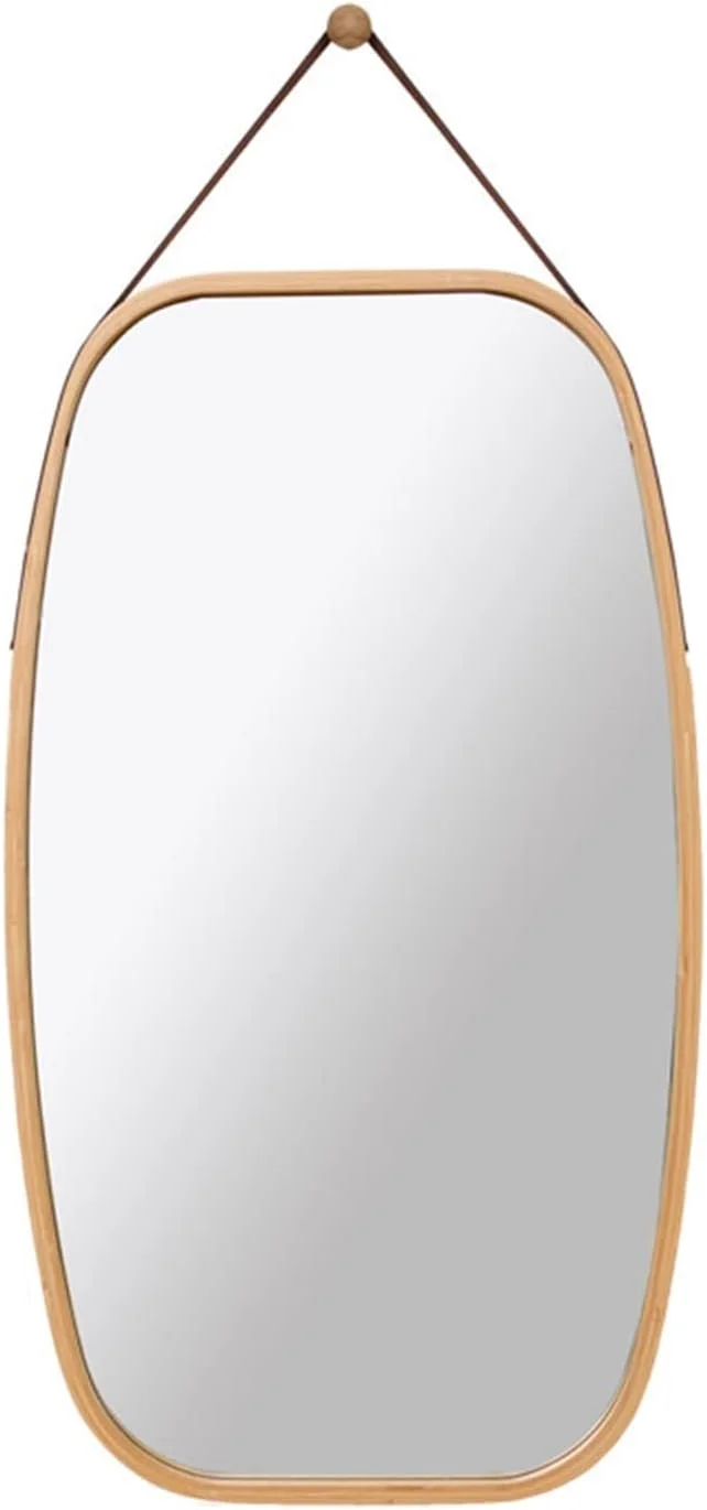 آینه حمام YHUAEE، آینه دیواری آویز مناسب منزل، آینه چند منظوره حمام، آینه گرد تزئینی دیواری، آینه قدی مناسب حمام