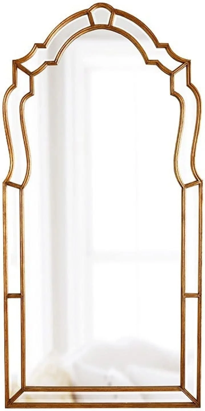 آینه قدی YHUAEE مناسب حمام، فروشگاه لباس، اتاق پرو، آینه آرایش فرانسوی