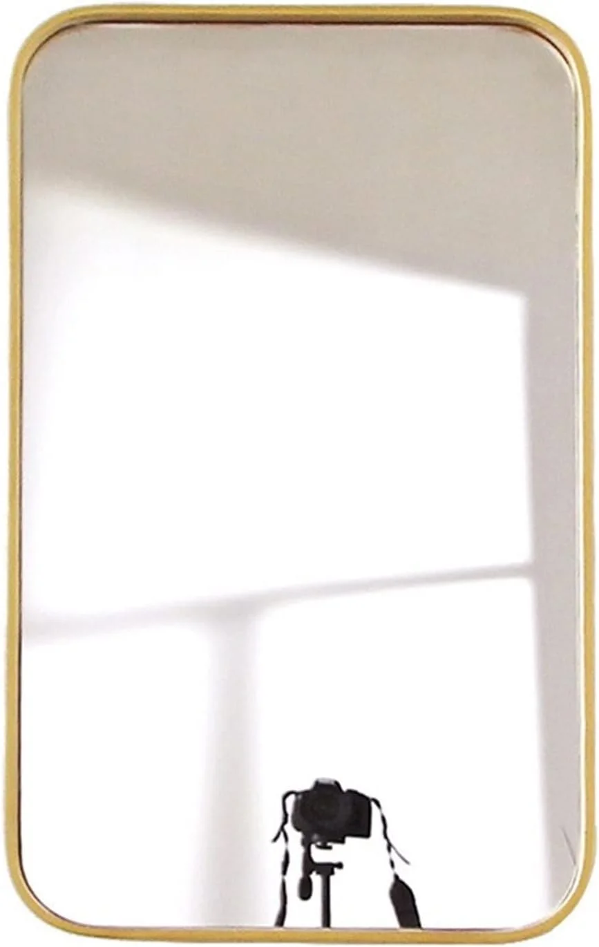 آینه حمام YHUAEE، آینه های حمام، دکور دیوار، آینه های حمام مستطیلی قاب دار، مبلمان آینه ای توالت و دوش