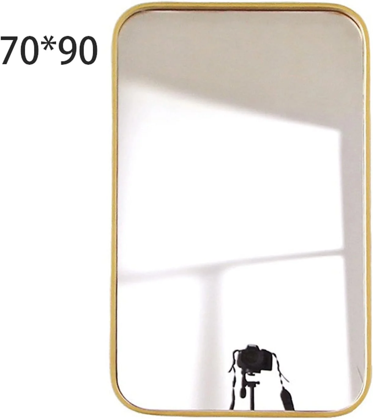 آینه حمام YHUAEE، آینه های حمام، دکور دیوار، آینه های حمام مستطیلی قاب دار، مبلمان آینه ای توالت و دوش