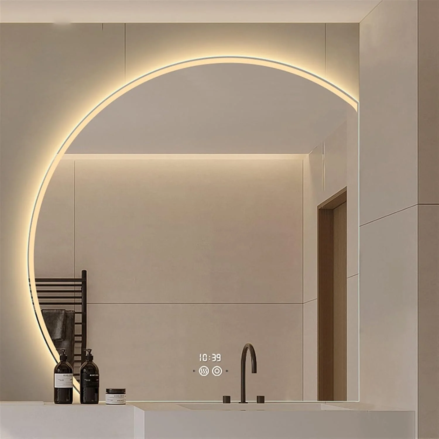 آینه حمام YHUAEE، آینه تزئینی حمام، کابینت آینه حمام دیواری، آینه آرایش دوش، آینه بزرگنمایی آینه حمام YHUAEE، آینه تزئینی حمام، کابینت آینه حمام دیواری، آینه آرایش دوش، آینه بزرگنمایی