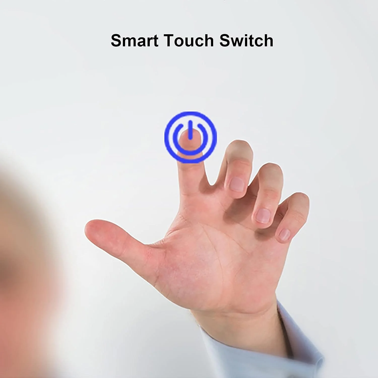 آینه حمام WTCBQC، آینه بیضی شکل نوردار با سه رنگ نور، آینه روشویی دیواری، آینه آرایشی هوشمند بیضی شکل، 600 * 900 میلی متر / 24 * 36 اینچ