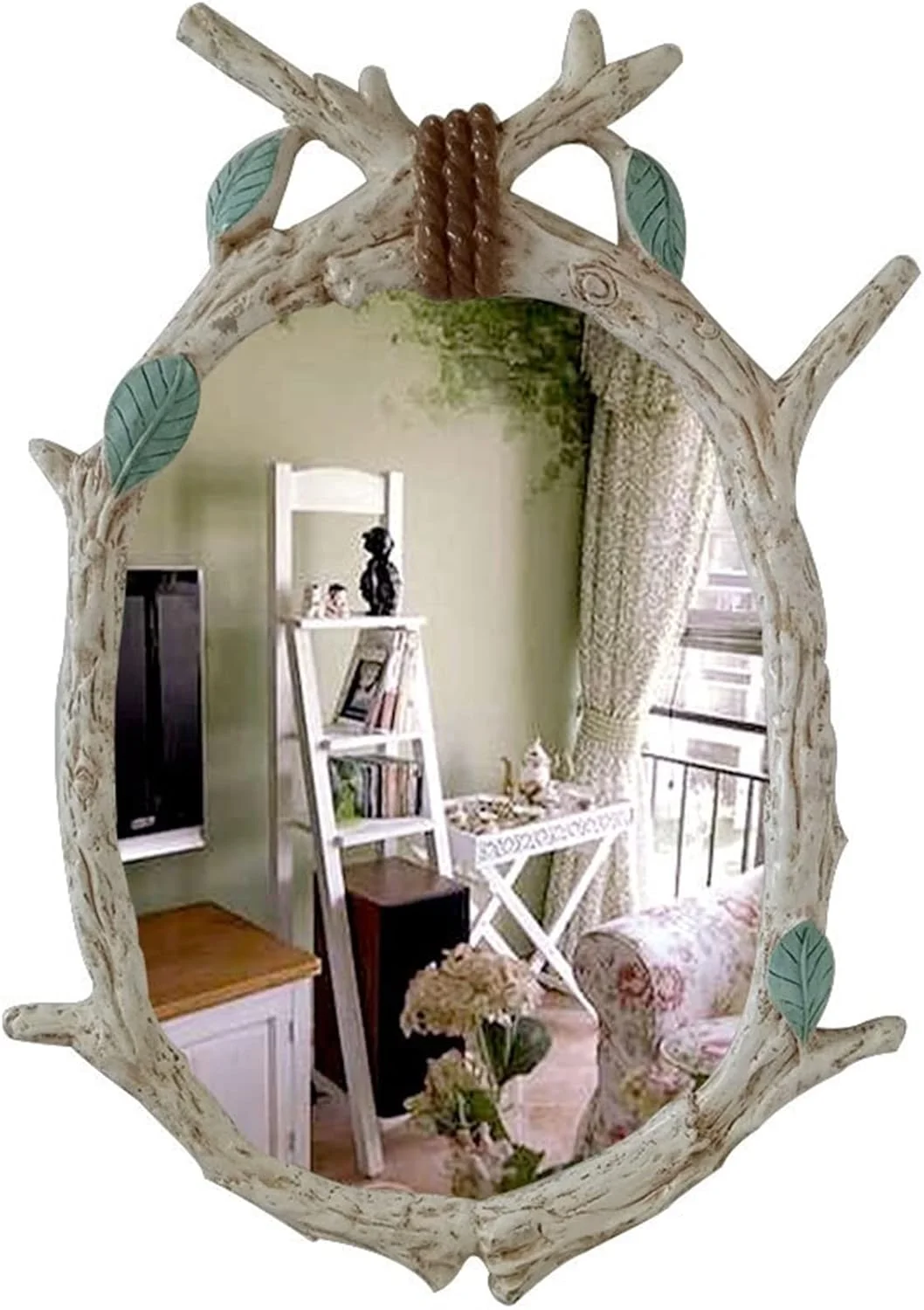 آینه حمام WRFTTCRR آینه دیواری شاخه ای تزئینی