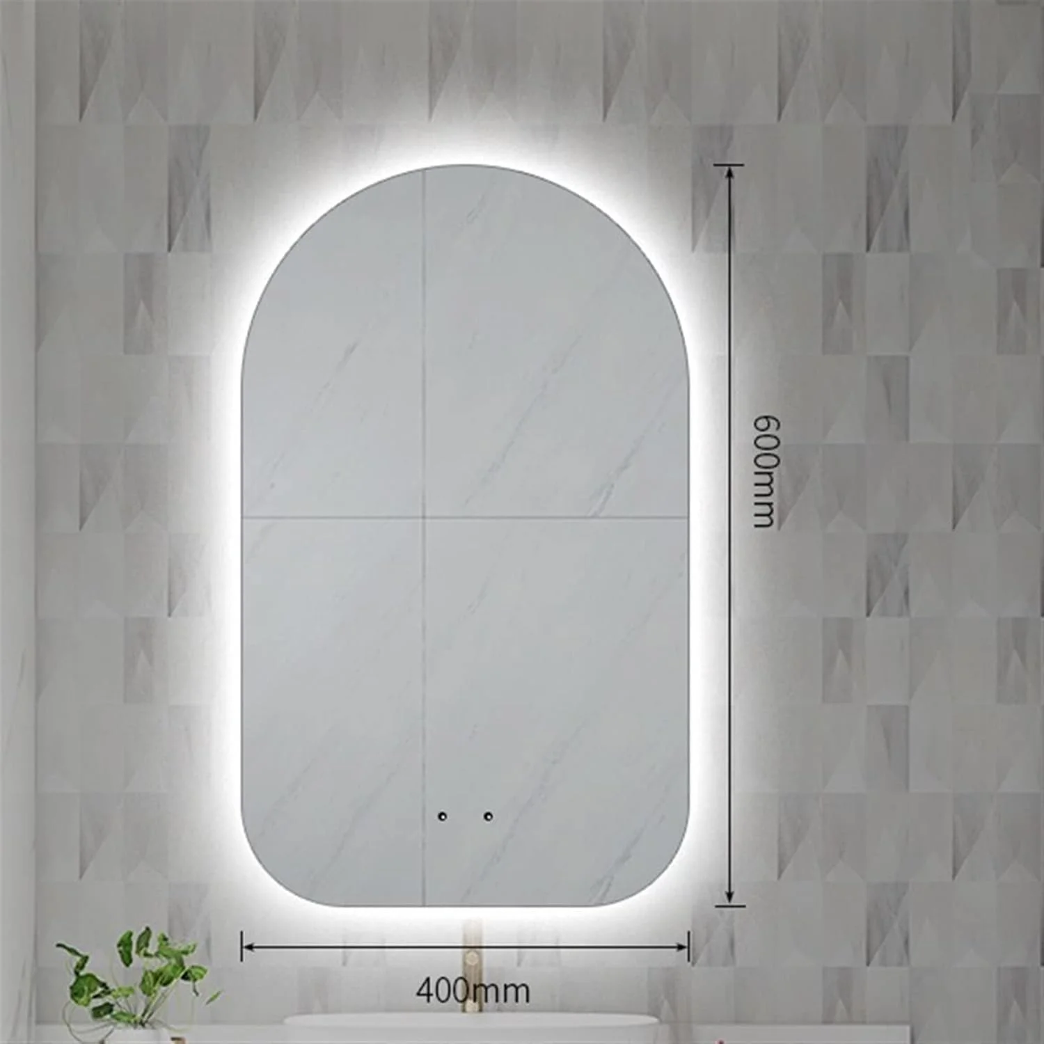 WRFTTCRR Bathroom mirror Smart Irregular Glass Bathroom Mirror Light Hanging Electric Unbreakable Bathroom Mirror Illuminated WRFTTCRR Bathroom mirror Smart Irregular Glass Bathroom Mirror Light Hanging Electric Unbreakable Bathroom Mirror Illuminated