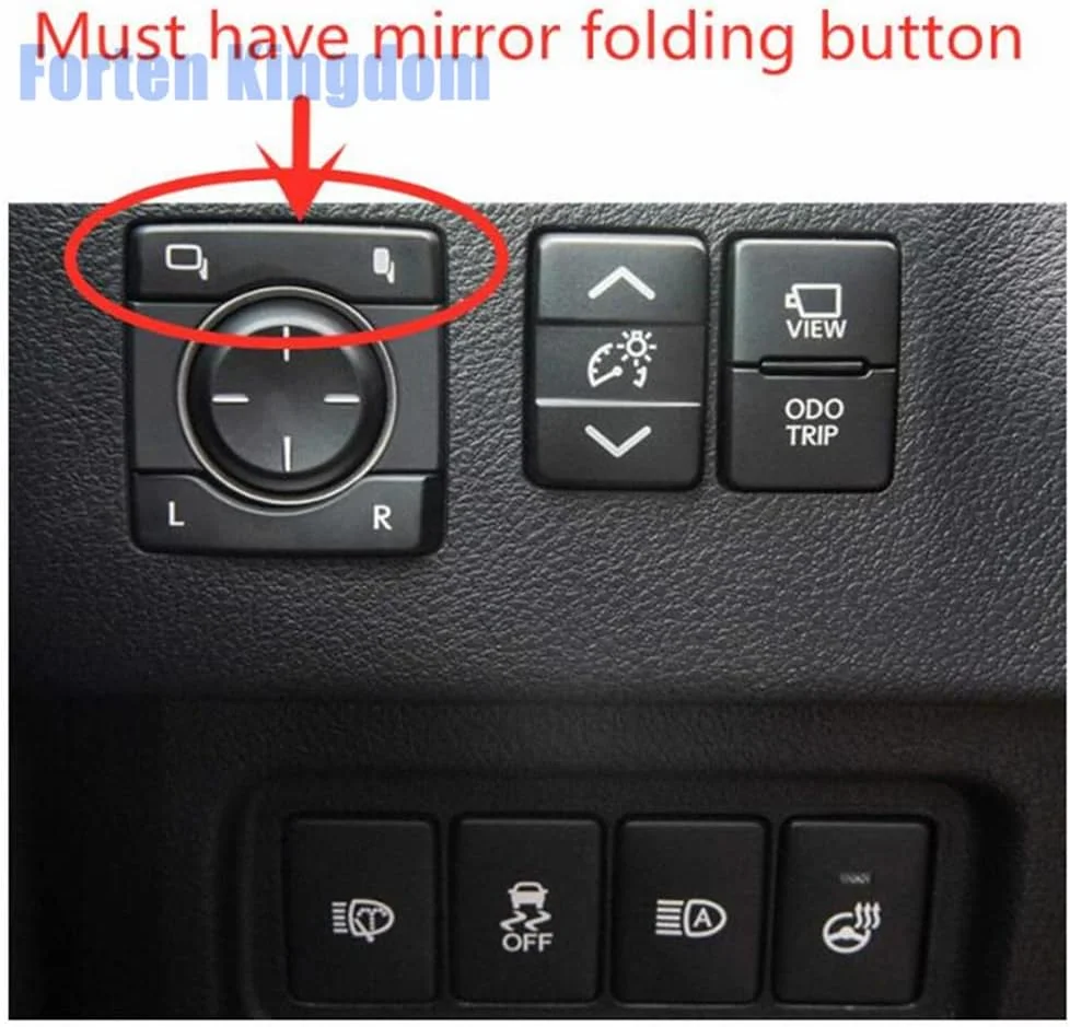 کیت قفل سرعت درب، باز و بسته کردن آینه بغل، بالابر شیشه اتوماتیک خودرو Forten Kingdom OBD برای لکسوس GX 460 GX460 2020 2021 2022