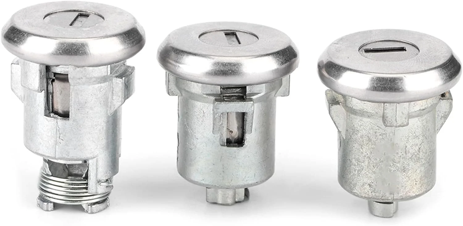 ست قفل درب و صندوق عقب Eacam مدل 654394765282، آهن، نصب آسان، مطابق با خودرو، مالیبو، مونت کارلو. کیفیت قابل اعتماد، مقاوم در برابر خوردگی، مستحکم، مناسب برای درب و صندوق عقب