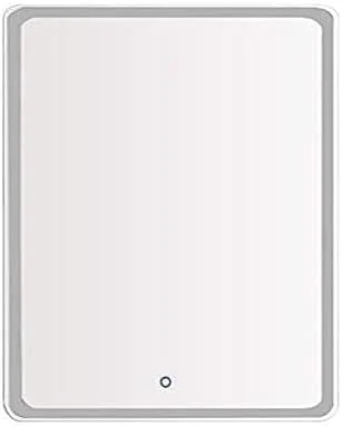 آینه روشویی دیواری آینه حمام دیواری با چراغ های LED کلید لمسی آینه روشویی نور سفید نور گرم تعلیق عمودی