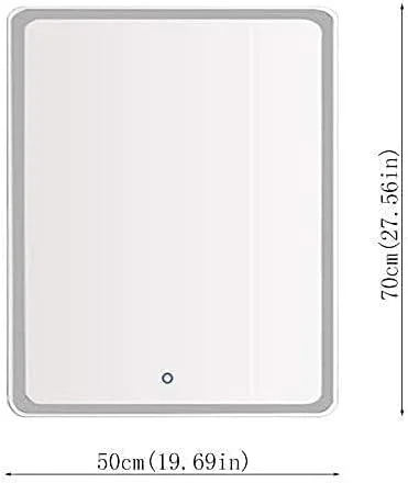 آینه روشویی دیواری آینه حمام دیواری با چراغ های LED کلید لمسی آینه روشویی نور سفید نور گرم تعلیق عمودی آینه روشویی دیواری آینه حمام دیواری با چراغ های LED کلید لمسی آینه روشویی نور سفید نور گرم تعلیق عمودی