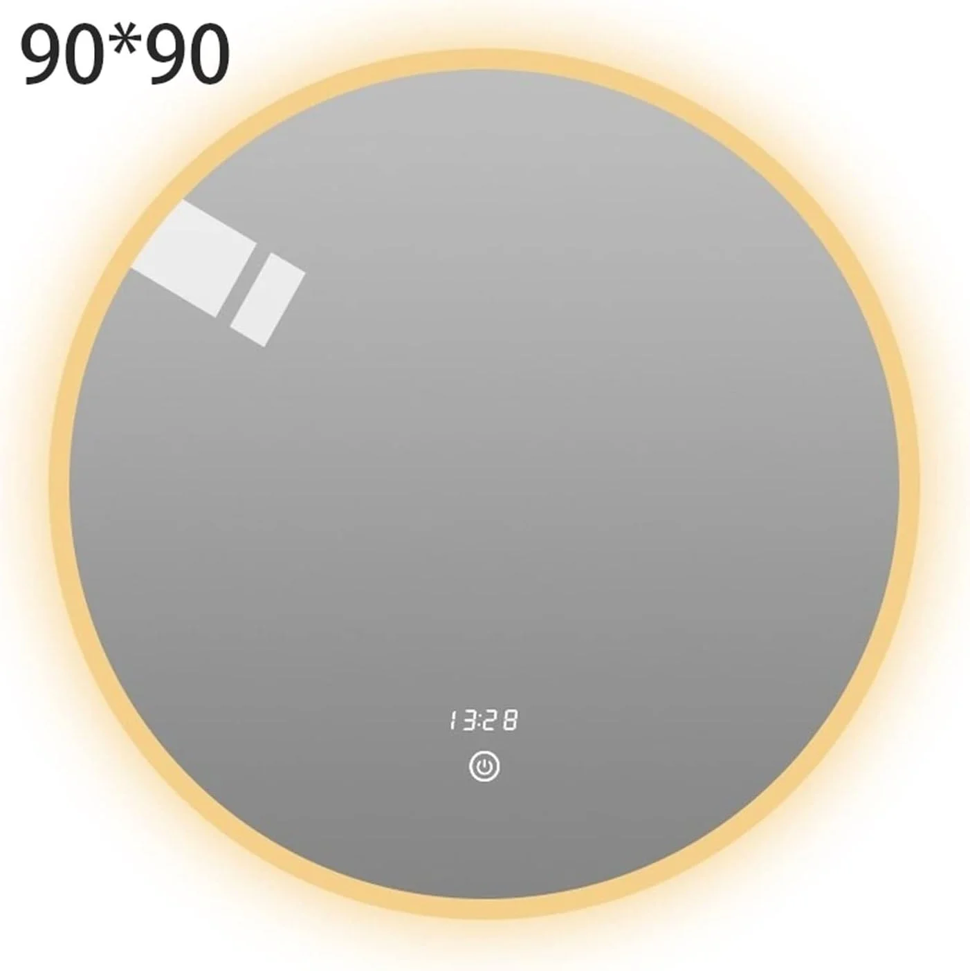 آینه گرد دیواری VRFGRRT با نور LED و کنترل لمسی هوشمند مناسب حمام آینه گرد دیواری VRFGRRT با نور LED و کنترل لمسی هوشمند مناسب حمام