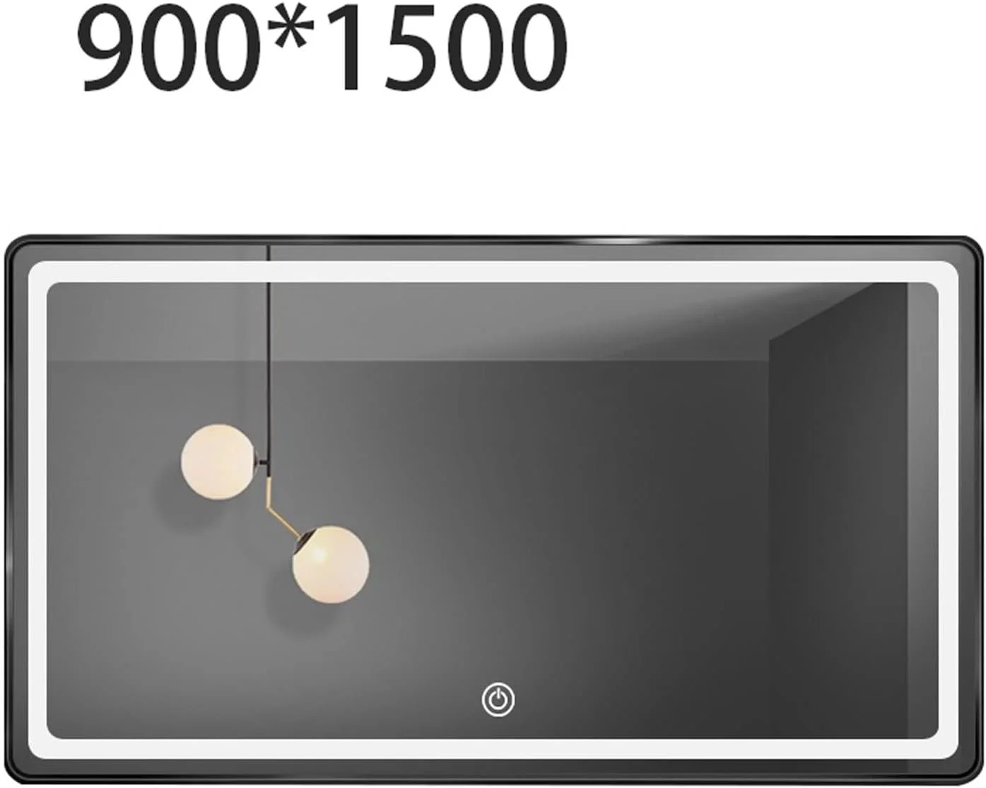 آینه VFNRESW با چراغ، آینه هوشمند ضد بخار، مستطیلی، طراحی تمام قد، آینه حمام روشن برای آرایش آینه VFNRESW با چراغ، آینه هوشمند ضد بخار، مستطیلی، طراحی تمام قد، آینه حمام روشن برای آرایش