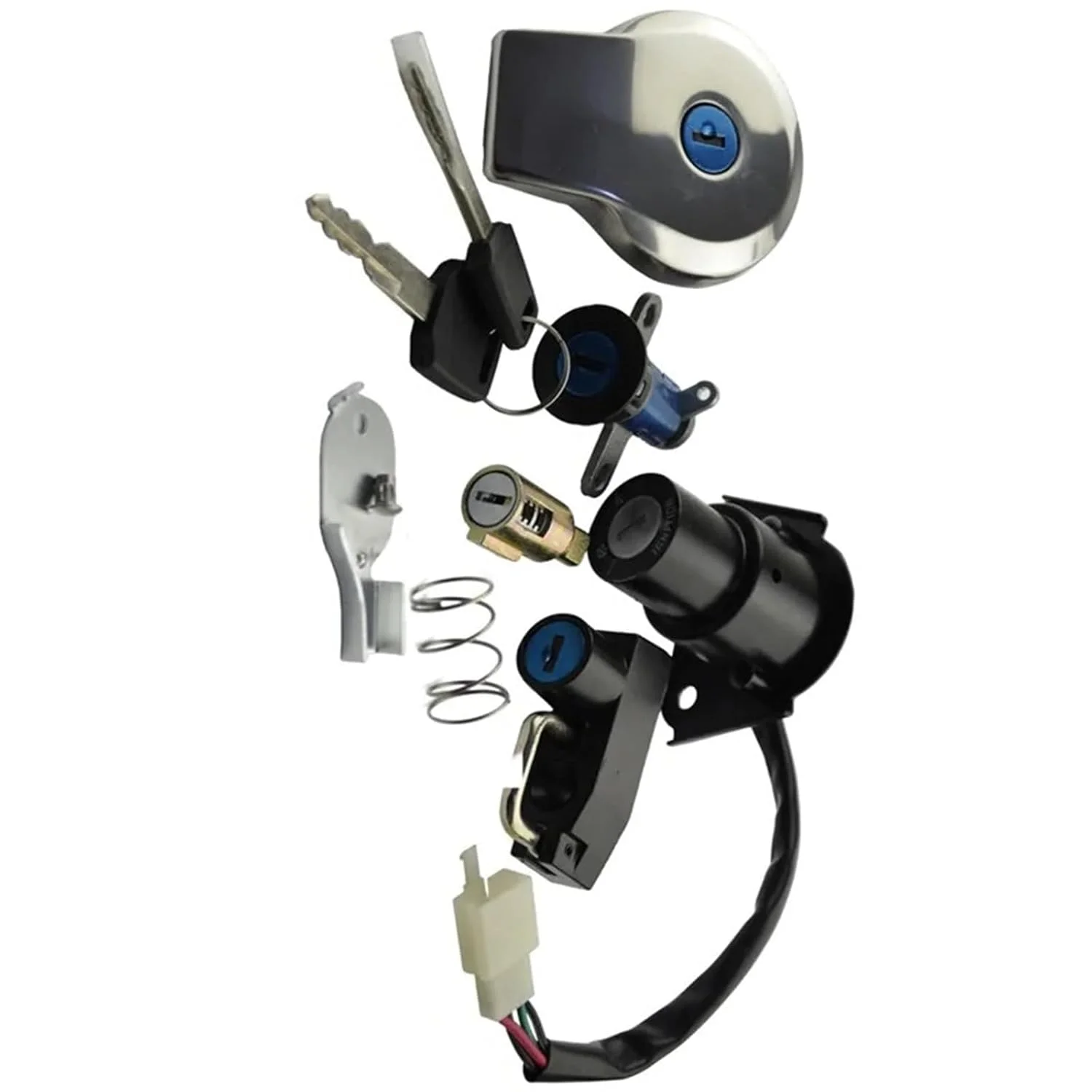 قفل سوئیچ استارت موتور سیکلت مدل Xv250 به همراه کلید