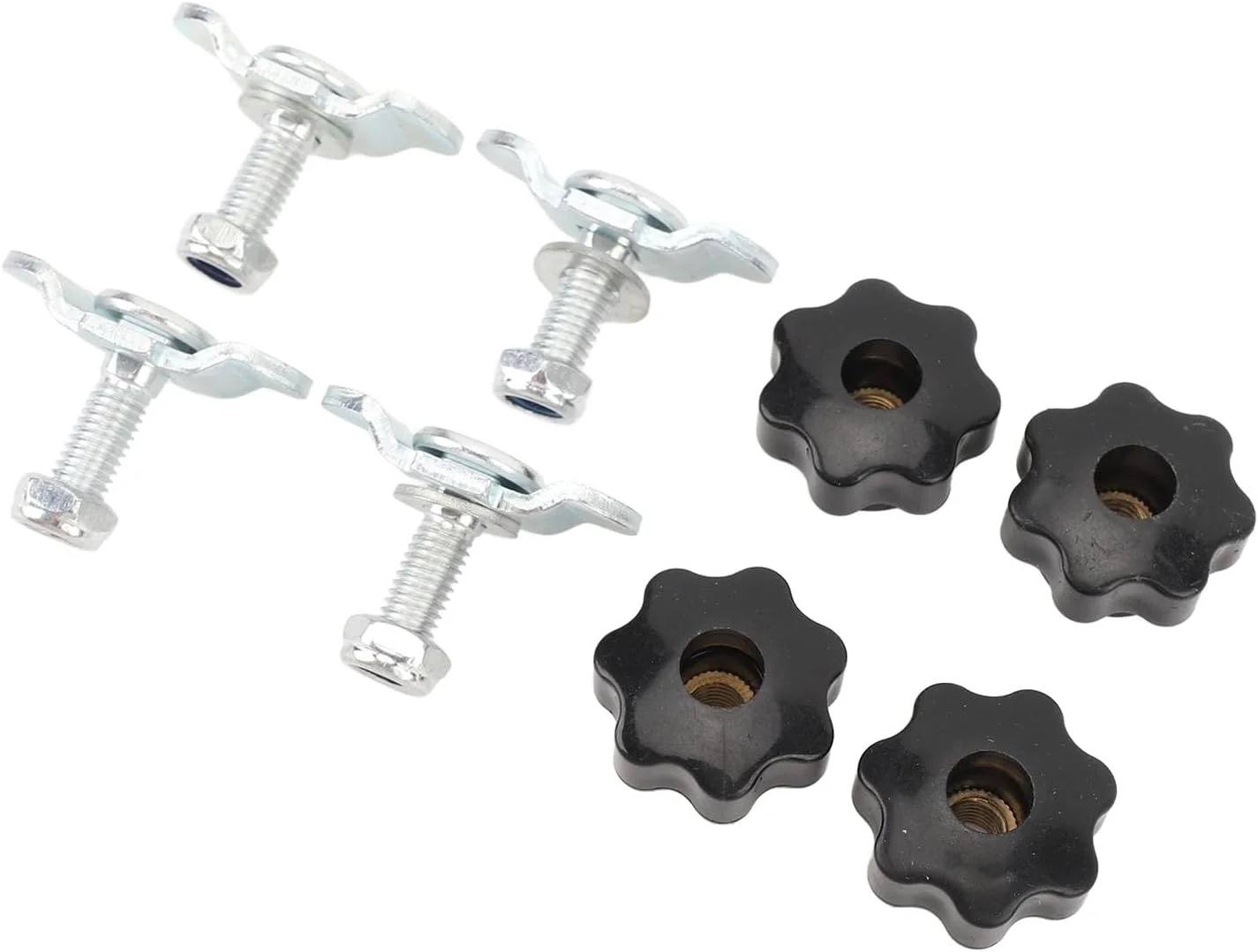 اتصالات گل میخ فولادی کربنی، کیت سیستم بستن بار چرخشی 360 درجه L برای تخت کامیون، تریلر و کیت سیستم بستن بار L با ریل های هوانوردی