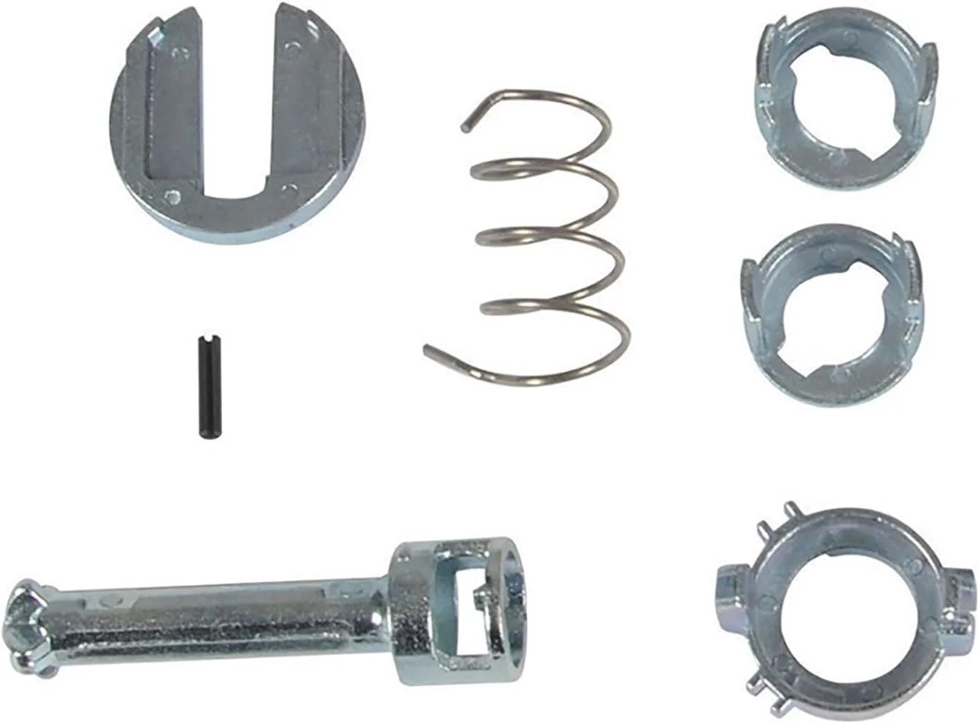 کیت تعمیر قفل بوهنر، کیت تعمیر سیلندر قفل درب واگن برقی، کیت تعمیر قفل، مجموعه قطعات جایگزین تعمیر سیلندر قفل درب جلو چپ و راست خودرو برای سری 3 E46 مدل 1998-2005