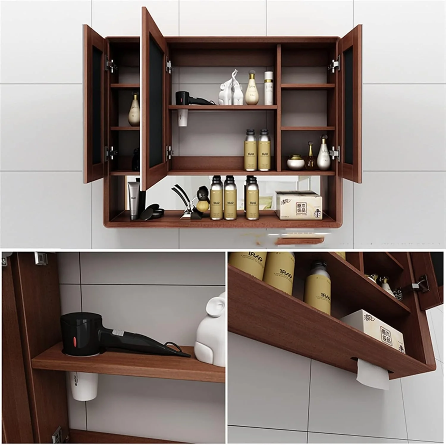 آینه روشویی UGFVGYTG، آینه حمام با چراغ، آینه آرایشی توالت، مناسب آرایش کامل آینه روشویی UGFVGYTG، آینه حمام با چراغ، آینه آرایشی توالت، مناسب آرایش کامل